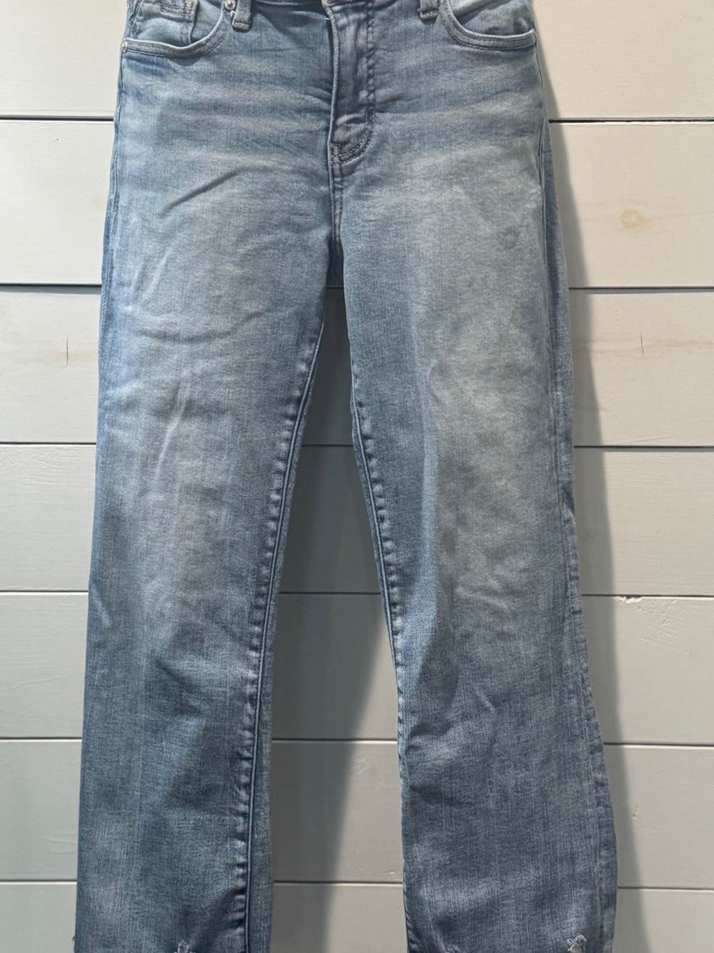 Buckle Light Blue Women's Straight-Leg Jeans